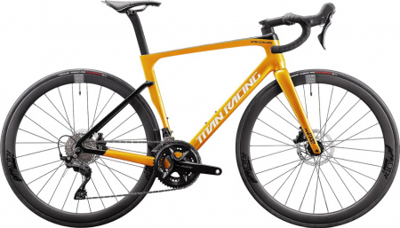 Велосипед Titan Racing Valerian Carbon Elite (2025) (Велосипед Titan Racing Valerian Carbon Elite Рама:S(50cm) Золотой, 024/5.T7131. 20)