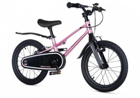 Велосипед Maxiscoo Shark Sport 16 (2025) (Велосипед Maxiscoo SHARK 2025 SPORT 16" Розовый Жемчуг, MSC-SH1643)