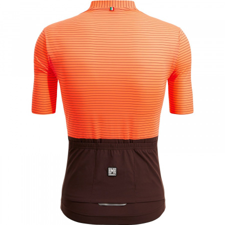 Веломайка Santini Colore Riga SS Cycling Jersey (Веломайка Santini Colore Riga SS Cycling Jersey / Оранжевый,3XL,3S94075RCOLORRIGA.AR.3XL)